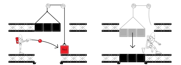 Physics-based puzzles