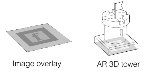 Working with graphics in AR games