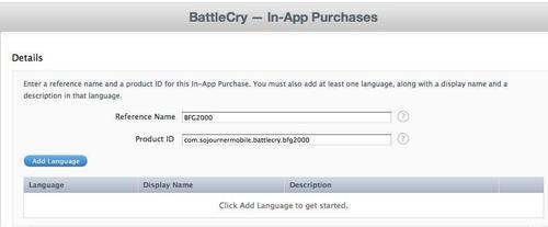 Time for action – Adding In-App purchases
