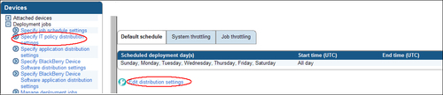 Change how an IT policy is sent to a BlackBerry deviceIT policyuser IT policy, verifying