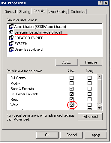 Creating a shared folder on the network