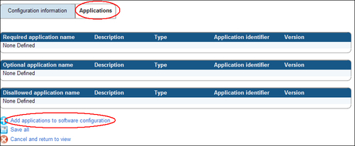 Adding a BlackBerry Java application to the software configuration