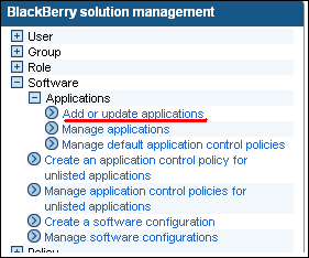 Creating a software configuration to deploy the MDS runtime platform to devices