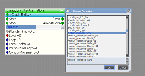 Animobject entitycharacteranimation names, wildcarding