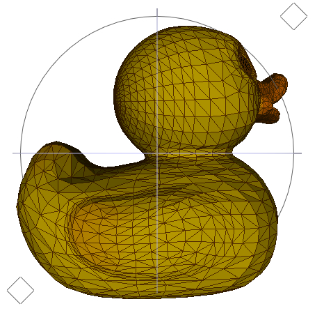 Time for action - learning about 3D meshes in MeshLab