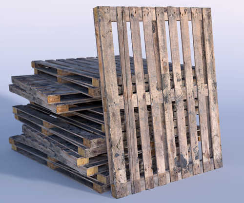 Wooden Pallet: Modeling