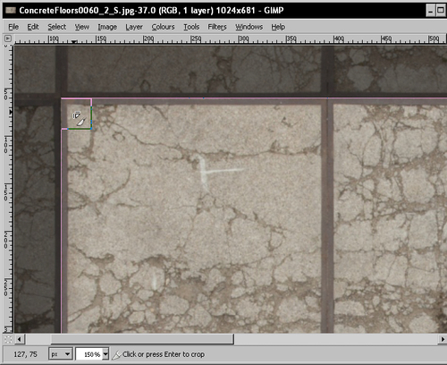 Time for action - creating a large seamless texture