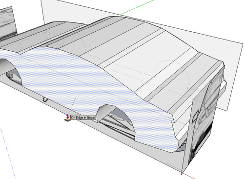 Time for action - creating a 3D car outline