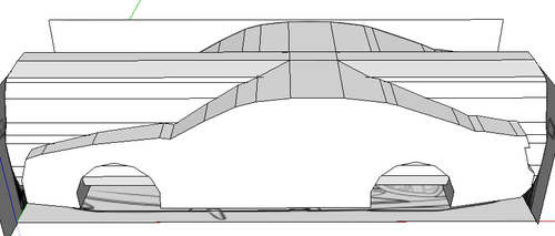 Time for action - creating a 3D car outline