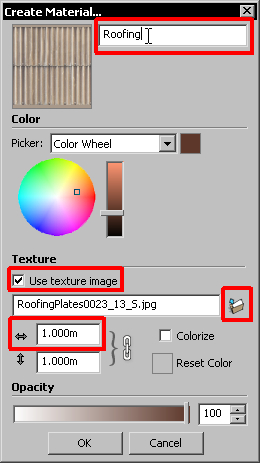 Time for action - clipping round textures