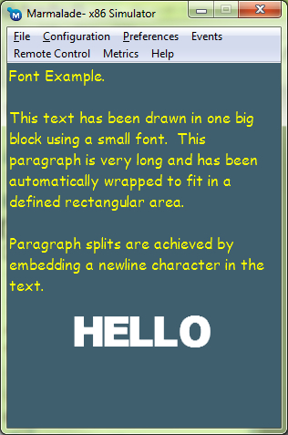 The Font project