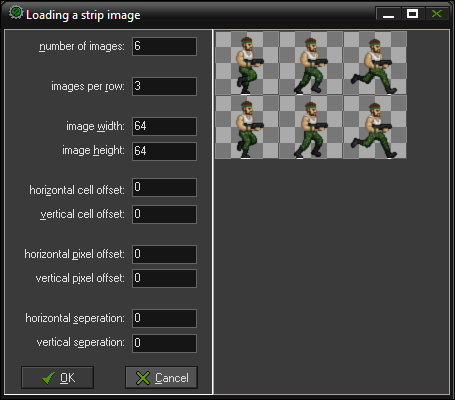 Importing sprite sheets