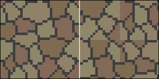 Creating backgrounds with tilesets