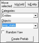 Creating static props