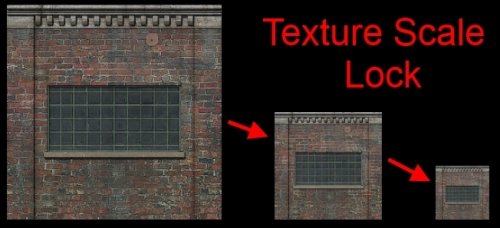 Locking the texture scale