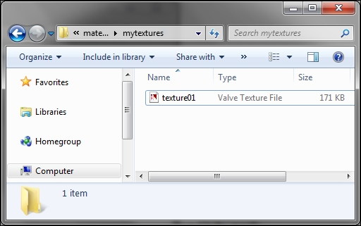 Creating a VTF file