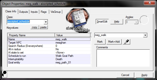 The aiscripted_schedule properties