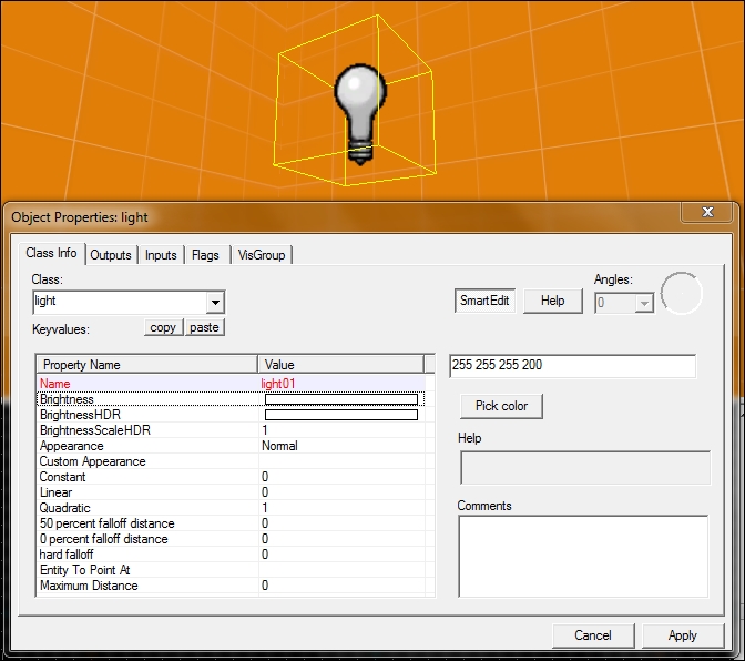 Using point lights