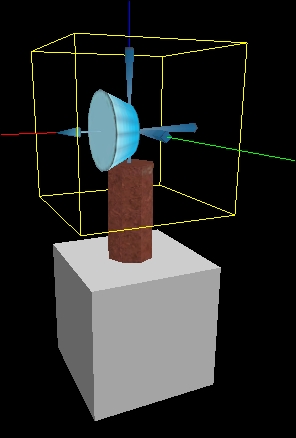 Setting up the particle