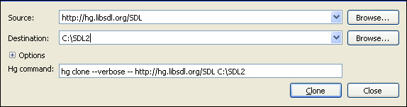 Cloning and building the latest SDL 2.0 repository