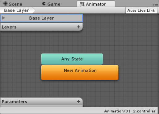 Automatic animation clip creation