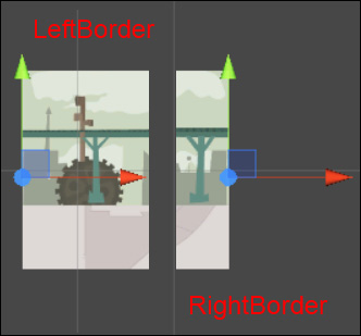 Towns with borders