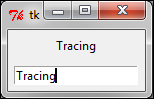 Tracing Tkinter variables