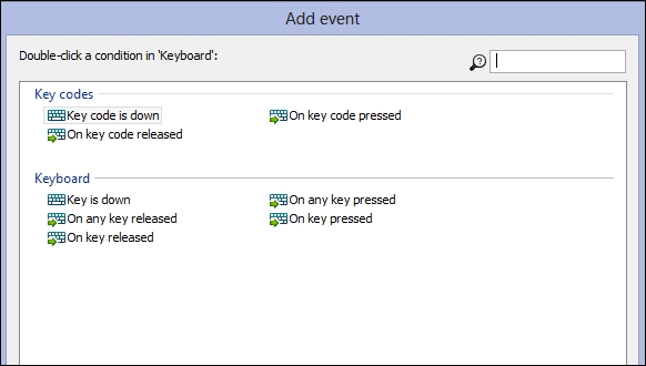 Adding functionality to the keyboard object