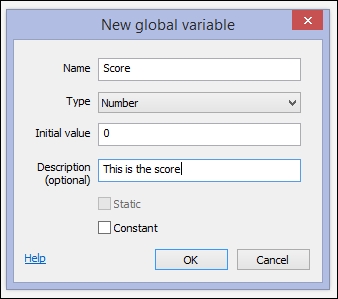 Creating a score variable