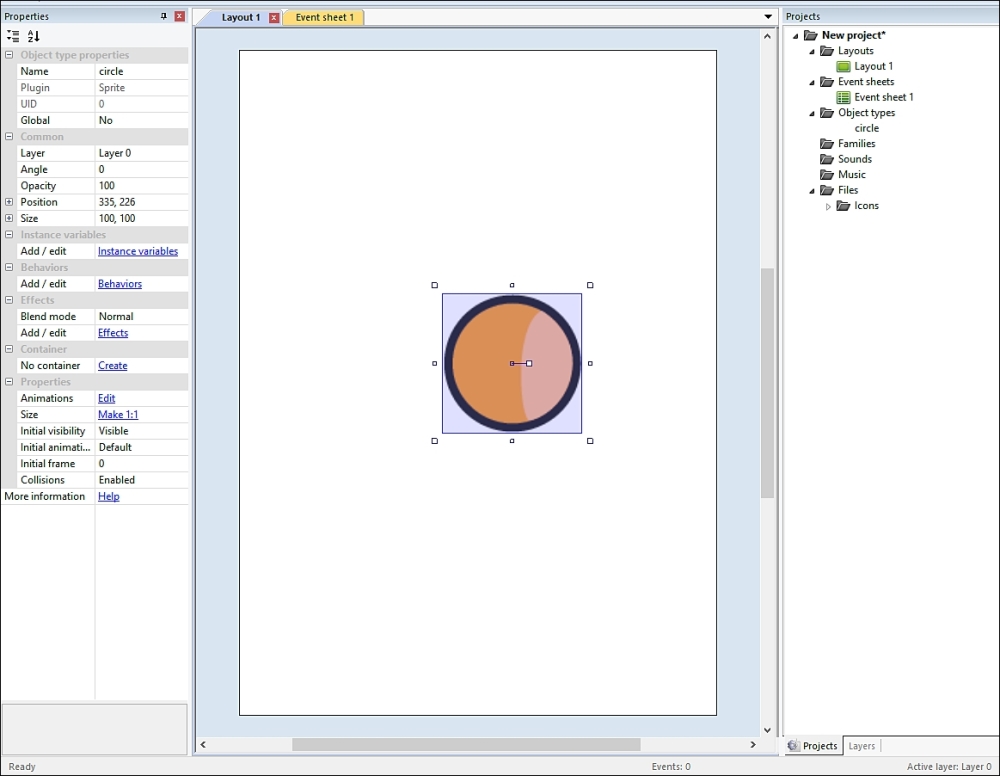 Setting up a game mechanics project