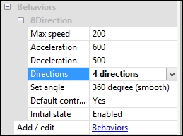 Controlling a sprite with the keyboard