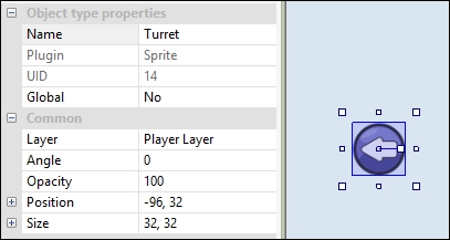 Setting up the turrets