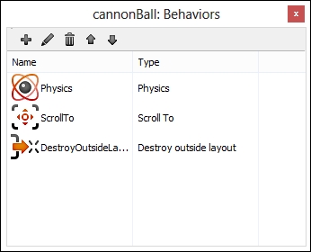 Setting the viewpoint to follow the cannonball