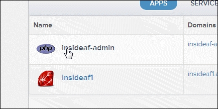 Configuring the database console