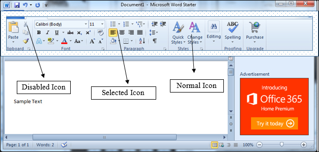 Creating the application icon