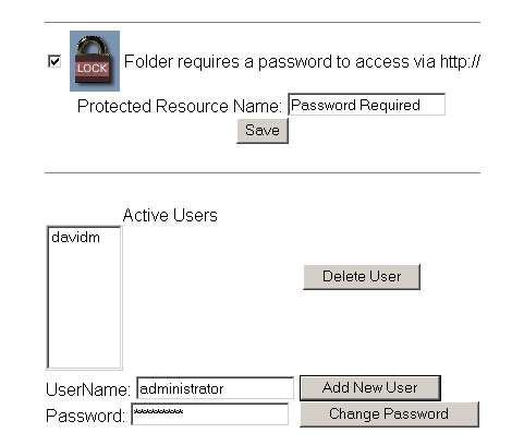 Creating Password-Protected Folders