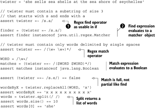 Regular expressions