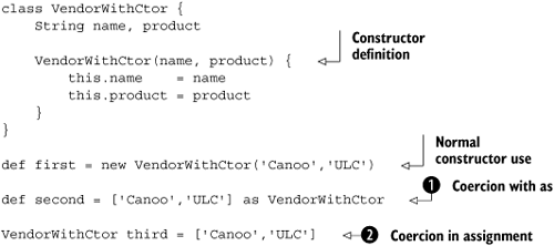 Calling constructors with positional parameters