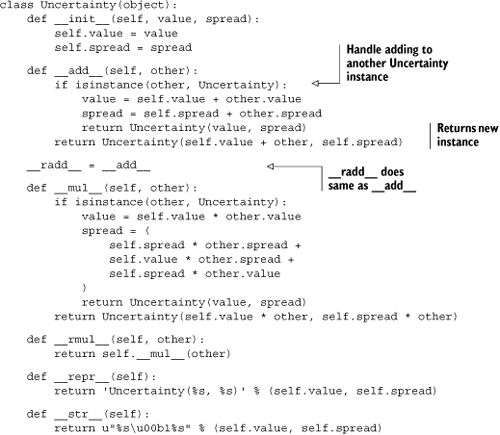 Specifying length of custom containers