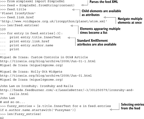 Extracting Atom feed details with simplexml