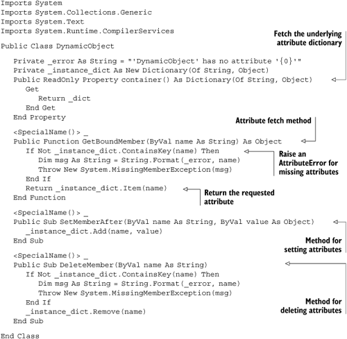 A VB.NET class that allows dynamic attribute access from IronPython