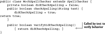 Object Emailer is composed of another object, SpellChecker. 