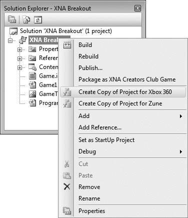 Creating a copy of a game for the Xbox 360.