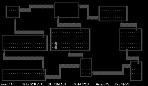 Rogue defined the RPG genre in the ancient days of computer gaming.