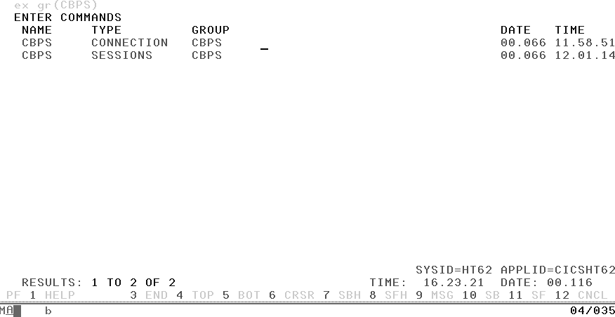 CEDA EXPAND GROUP(CBPS) Screen