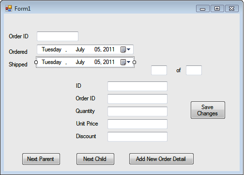 The Simple Data Entry Form