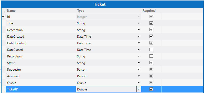 Creating a relationship between the Tickets entity and the SharePointKB