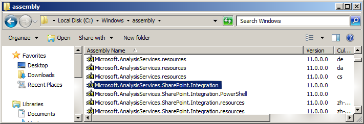 Validating the installation in the Global Assembly Cache