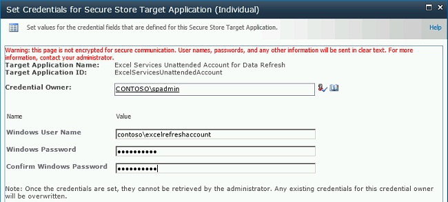 SSS ID credential settings