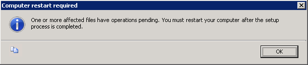 SSRS for SharePoint add-in restart required message